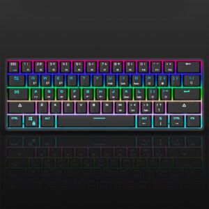 Wireless Bluetooth Keyboard Colorful PBT Keycaps Mechanical Keyboard